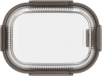 Glass Rectangular 1000ml — set of 2