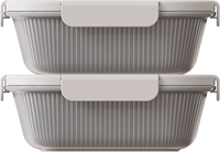 Stone Rectangular 1000ml — set of 2