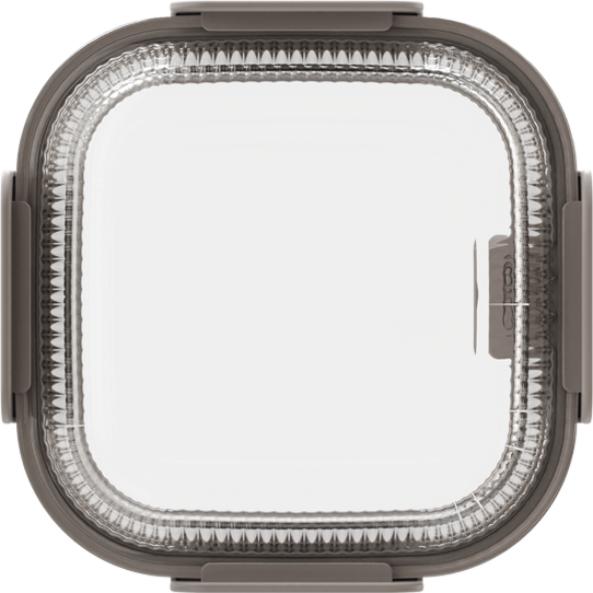 Glass Square 870ml — set of 2