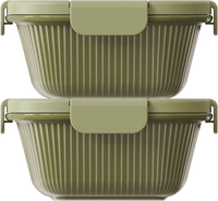 Olive Square 730ml — set of 2