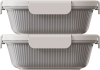 Stone Square 870ml — set of 2