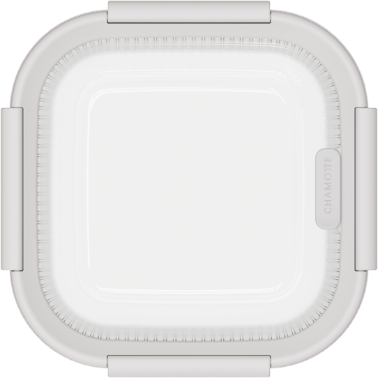 Glass Square 870ml — set of 2