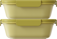 Pistachio Square 1500ml — set of 2