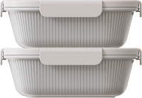 Villa White Square 1500ml — set of 2